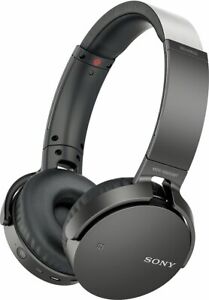 Sony XB650BT Wireless On-Ear Bluetooth Headphones, NFC, Powerful Sound, Mic