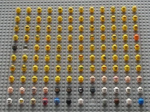 LEGO Tête Personnage Minifig Head Ref 2636 Choose your Head / Tete au choix  - Picture 1 of 122