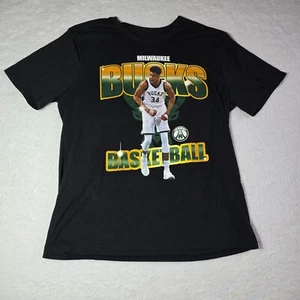 Milwaukee Bucks Giannis Antetokounmpo T-Shirt #34 NBA Apparel X LARGE - Bild 1 von 8