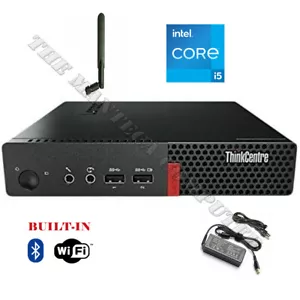 Lenovo ThinkCentre M910q Tiny i5-7500T & up to 32GB RAM & 2*2TB SSD & Wi-Fi + BT - Picture 1 of 6
