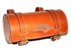 Tan Leather Tool Bag For Vintage Pacemaker Whizzer Motorcycle