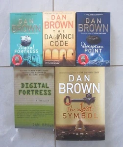 Dan Brown DAVINCI CODE/DIGITAL FORTRESS/DECEPTION POINT/LOST SYMBOL ~ YOU CHOOSE - Picture 1 of 11
