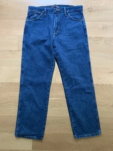 Wrangler Jeans Men’s 34x30 Cowboy Cut Regular Fit George Strait Vintage 13MGSHD - Picture 1 of 10