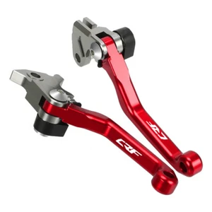 Pivot Dirt Bike Brake Clutch Levers CRF New Fits For Honda CRF250F 2019-2025 - Picture 1 of 12