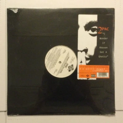 RARE SEALED - 2 PAC - I WONDER IF HEAVEN GOT A GHETTO - REMIXES - 1997 ORIGINAL - Image 1 of 4