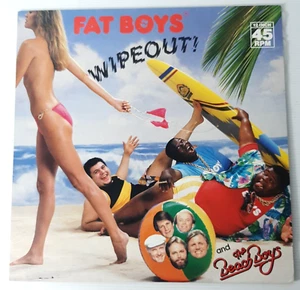 Fat Boys and The Beach Boys - Wipeout 12" Single 1987 Polygram Records - Picture 1 of 9