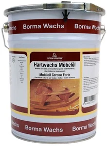 Natur HARTWACHS MÖBELÖL Holzöl Möbel Wachs Parkett Holzboden 5 Liter - Bild 1 von 2