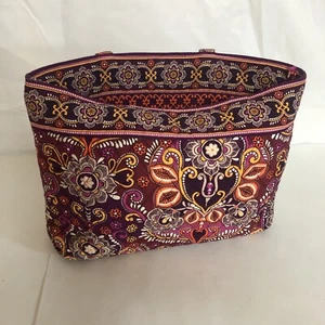 Mesa Red Vera Bradley Tic Tac Tote Purse Bag Toggle Closure - Picture 1 of 3