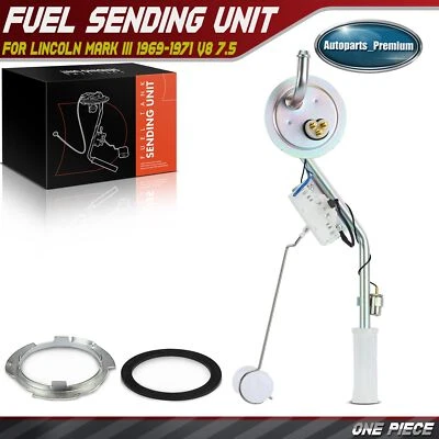 Unidad de envío de combustible para Lincoln Mark III 1969-1971 V8 7,5 L con advertencia de poco combustible  Foto 1 de 4