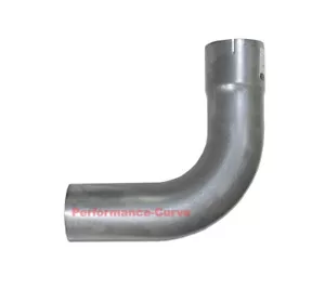 3.5" 90 grados Mandrel Bend Escape Elbow - Aplicaciones Diesel / Race - Imagen 1 de 2