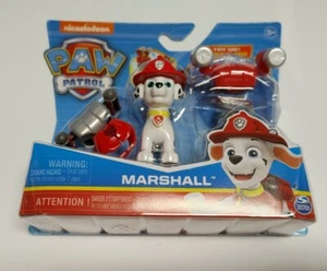 Nickelodeon Paw Patrol Mighty Pups Action Pups Marshall nuovo giocattolo cane pompiere - Foto 1 di 2