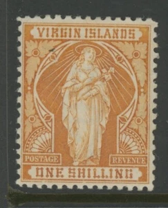 ISLA VIRGEN, COMO NUEVA, #27, OG LH, WMK 2, LIMPIA, SÓLIDA Y CENTRADA - Imagen 1 de 1