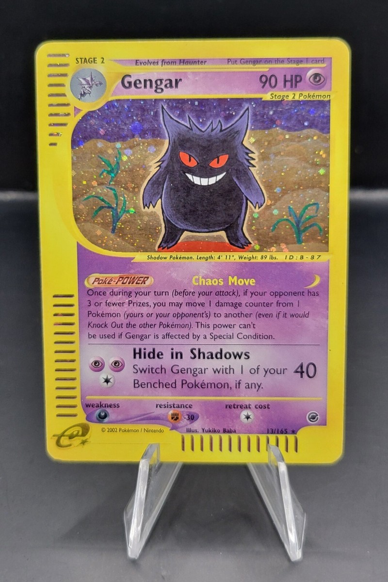 Gengar Pokémon TCG Expedition Base Set Individual Gengar Pokémon TCG Expedition Base Set Individual