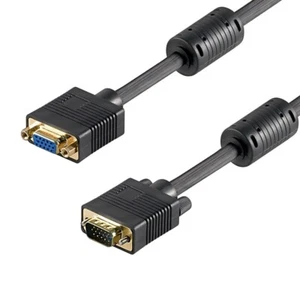 3m S-VGA Verlängerungskabel Monitor Verlängerung SUB-D Kabel TV Beamer - Bild 1 von 1