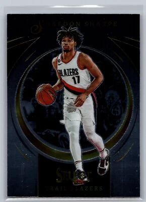 2022-23 Panini Select #1 Shaedon Sharpe Select Certified - Image 1 of 2