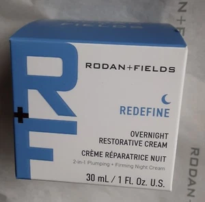 Rodan and Fields REDEFINE Step 3 PM Overnight Restorative Cream - New in Box 💙 - Picture 1 of 4