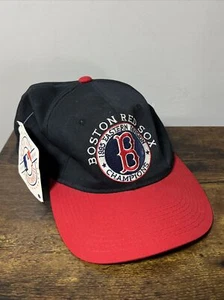 VTG Boston Red Sox Snapback Hat STARTER 1995 AL Eastern Division Champions NEW - Picture 1 of 7