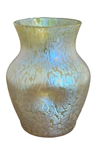 Lötz Loetz Papillon Glas Vase Jugendstil Art Nouveau Glass Vase irisierend - Bild 1 von 10