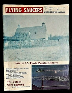REVISTA PLATILLOS VOLADORES Misterios de la Era Espacial Agosto 1966 # 48 UFO Mariner IV - Imagen 1 de 5