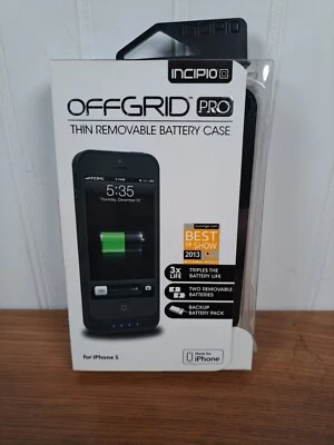 Capa Incipio OffGrid Pro para Apple iPhone 5/5S/5SE - Preta - Imagem 1 de 4