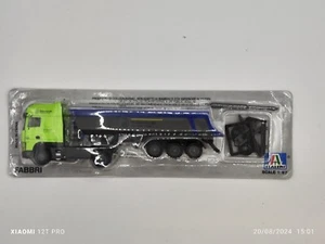 Camion DAF 95 XF - dumper c/rimorchio "Italcementi" - 1:87 Fabbri-Italeri C12 - Foto 1 di 1