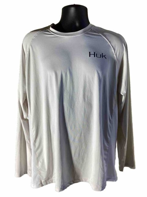 Huk Polyester Long Sleeve Fishing Shirts & Tops for sale