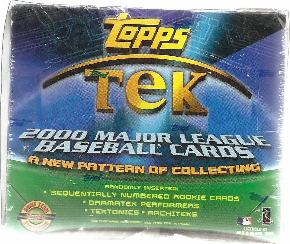 2000 topps tek baseball cards RC SN / 2000 all patterns -  complete your set - Image 1 of 2