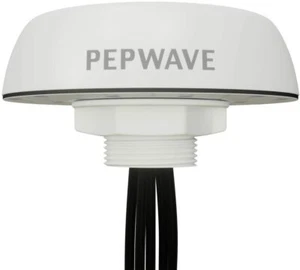 Peplink Mobility 42G 7-in-1 5G Ready 4xCellular 2xWi-Fi 1xGPS Antenna White SMA - Picture 1 of 3