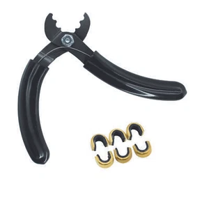 SAS Nok Set Plier for Archery Bowstring Nocking Point Tool with 6 x Nocks Set - Picture 1 of 5