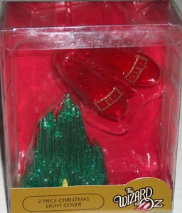 Zapatillas de rubí Mago de Oz Esmeralda Ciudad Vacaciones Decoración Navidad Cubiertas de luz Nuevas - Imagen 1 de 1