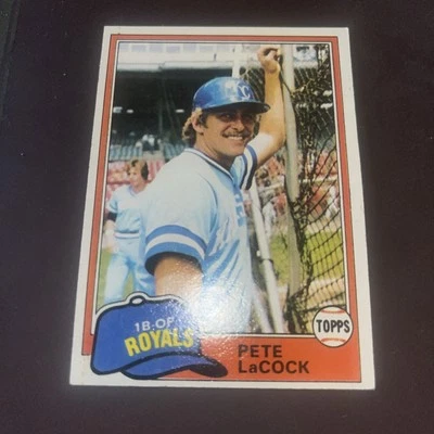 1981 Topps Kansas City Royals You Pick The Card/Player  - Image 1 of 4