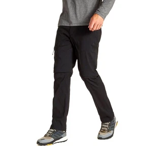Craghoppers Kiwi Pro Hommes Convertible Pantalon Short Polyvalent Extérieur Noir - Imagen 1 de 1