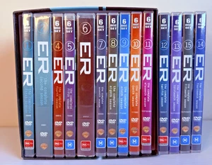 ER DVD Seasons 1-2 & 4-15 1 2 4 5 6 7 8 9 10 11 12 13 14 15 Re 4, Missing Sea 3 - Picture 1 of 20