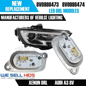 1X AUDI A3 S3 RS3 8V XENON HEADLIGHT DRL Turn Signal MODULE 8V0998474 Both Sides - Picture 1 of 7