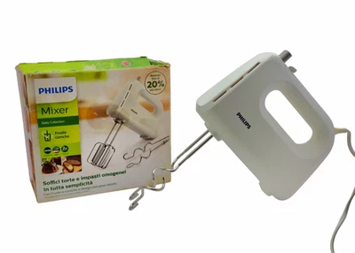 Philips Sbattitore 3000 SERIES Mixer Bianco HR3705 00 300W -Senza Fruste coniche Foto 1 de 4