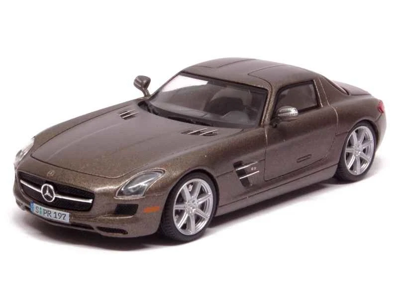 1 43 Ixo Mercedes SLS AMG Coupe 2010 Matt-brown