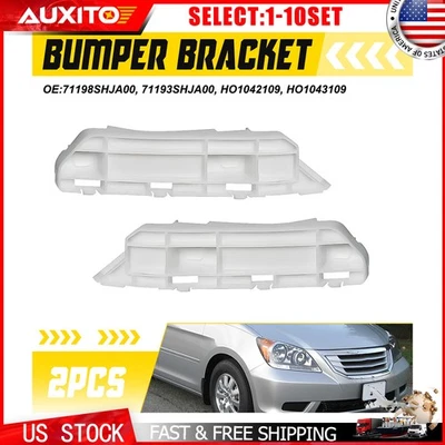 Soporte de parachoques delantero para Honda Odyssey 2005 2006-2010 lado izquierdo y derecho 2-20X Foto 1 de 4