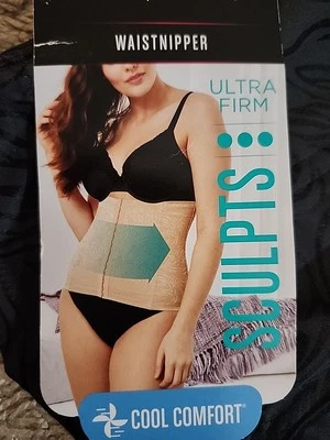 Ajustador de cintura Maidenform para mujer autoexpresiones control firme talla XL beige Foto 1 de 4