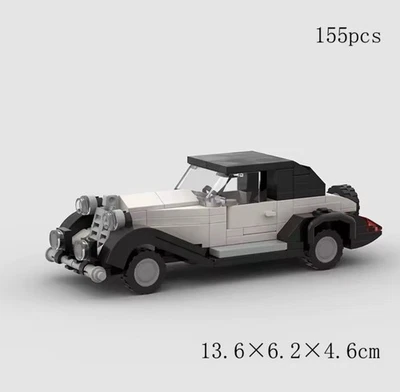 Alt of Lego Mercedes-Benz 540k NEW, 1930’s Luxury Car White Read Description - Image 1 of 4