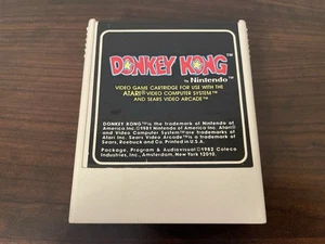 Donkey Kong by Nintendo / Coleco, Atari 2600, 1982 Authentic Cartridge, Tested. - Picture 1 of 4