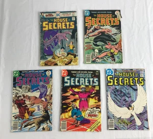 1975 DC Comics: The House of Secrets no. 138, 145, 146, 147, 154 (5 issues) - Picture 1 of 9