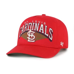 Men's '47 Red St. Louis Cardinals Pomona Hitch Adjustable Hat - Picture 1 of 4