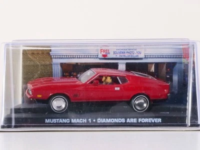 James Bond Collection 13 Mustang Mach 1 Diamantenfieber MOC OVP 1704-26-21 - Bild 1 von 2