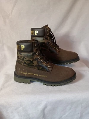 TRUMP FIGHT FOR AMERICA BOOT Camo - Limited - M12/W13.5 Rare - Image 1 of 4