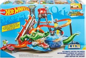 Hot Wheels FTB67 City Gator Juego Conectable Lavado de Coches con Diecast y Coche - Imagen 1 de 6