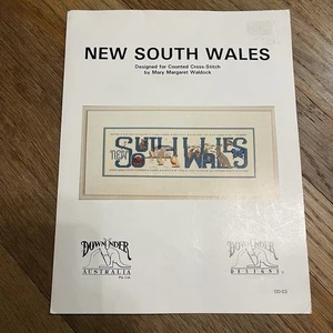 Down Under Designs NEW SOUTH WALES gezählte Kreuzstichkarte Australien - Bild 1 von 4
