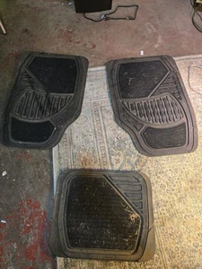 16Auto Drive Carpet/Rubber Floor Mats, 3pk - Picture 1 of 13