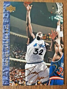1994 Upper Deck SHAQUILLE ONEAL #49 Gold Medal Gold Signature USA HOF - Picture 1 of 2