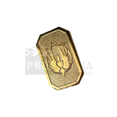 BATTLESTAR GALACTICA Gold Cubit Original TV Series Prop Propabilia COA (1138) - Image 1 of 2