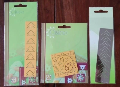 2 Präge Schalblonen von Nellie Snellen ( CI006 + CI007 ) + 1 Schneidschablone - Bild 1 von 4